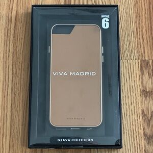 NEW Viva Madrid Grava Coleccion Avion Classico iPhone 6 Case – Vintage Camel